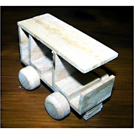 historické vozidlo - dřevěný materiál na výrobu modelů