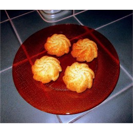 belešník 4 bábovičky  - kameninová forma na pečení (ruční výroba)