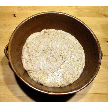kulatá forma na chleba - kameninová forma na pečení (ruční výroba)