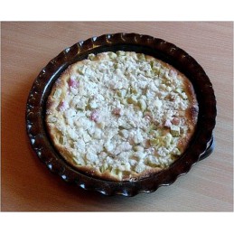 koláč / pizza prům. 33cm - kameninová forma na pečení (ruční výroba)