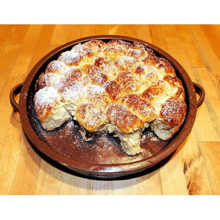 koláč / pizza prům. 29cm - kameninová forma na pečení (ruční výroba)
