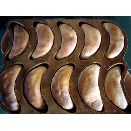 rohlíkovník  - kameninová forma na rohlíky (ruční výroba)