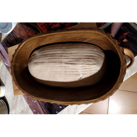 oválná forma na chleba velká - kameninová forma na chleba (ruční výroba)