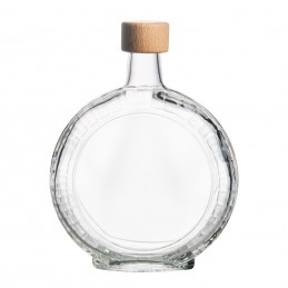 láhev 0,5 litru pneu - lisované sklo