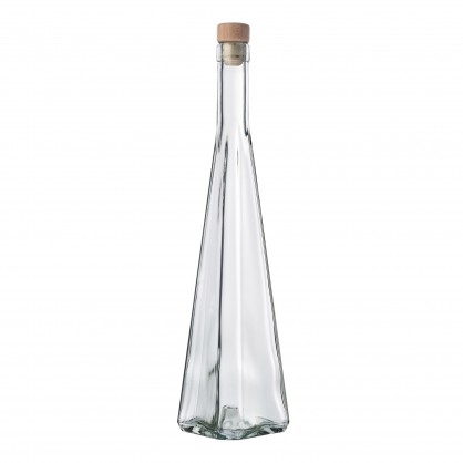 láhev 0,5 litru jehlan - lisované sklo
