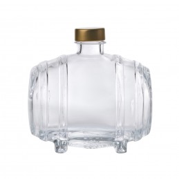 láhev 0,5 litru soudek - lisované sklo