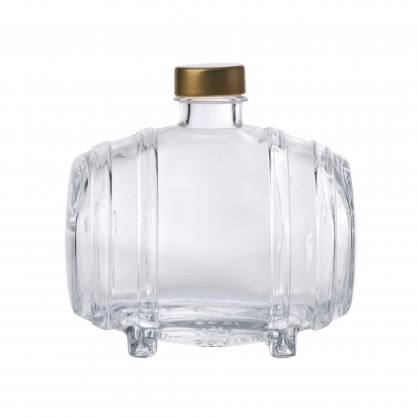 láhev 0,5 litru soudek - lisované sklo