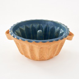 bábovka Zdeňova prům. 22,5cm - kameninová forma na bábovku (ruční výroba)