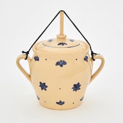 pickles 1L světlý - hrnec na kvašenou zeleninu (ruční výroba)