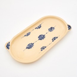 štrůdlovník světlý - kameninový pekáč na štrůdl (ruční výroba)