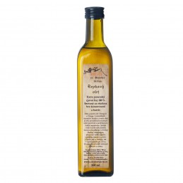 řepkový olej 500ml lisovaný za studena (první lis) - extra panenský (domácí výroba)