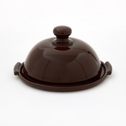 máslenka kulatá - kameninová dóza na máslo (ruční výroba)