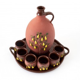 sada na hruškovici - souprava valašského fajnšmekra buclatá (ruční výroba)