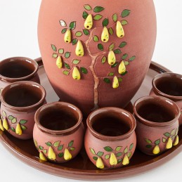 sada na hruškovici - souprava valašského fajnšmekra buclatá (ruční výroba)