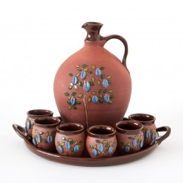 sada na slivovici  - souprava valašského fajnšmekra buclatá (ruční výroba)