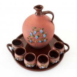 sada na slivovici  - souprava valašského fajnšmekra buclatá (ruční výroba)