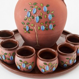 sada na slivovici  - souprava valašského fajnšmekra buclatá (ruční výroba)