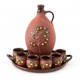 sada na jablkovici  - souprava valašského fajnšmekra buclatá (ruční výroba)