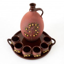 sada na jablkovici  - souprava valašského fajnšmekra buclatá (ruční výroba)