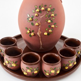 sada na jablkovici  - souprava valašského fajnšmekra buclatá (ruční výroba)