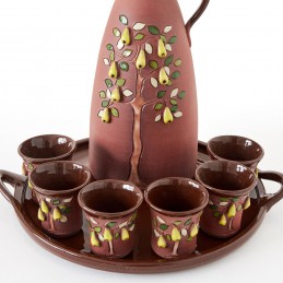 sada na hruškovici - souprava valašského fajnšmekra (ruční výroba)