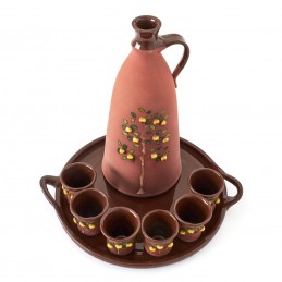 sada na jablkovici  - souprava valašského fajnšmekra (ruční výroba)