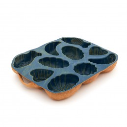 belešník 10 formiček  - kameninová forma na beleše (ruční výroba)