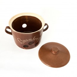 hrnec na brambory 6L - kameninový hrnec na skladování (ruční výroba)