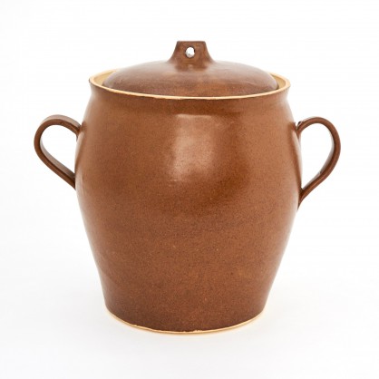 sádlák 6L - kameninový hrnec na sádlo (ruční výroba)