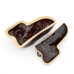 beránek dvoudílný střední - kameninová forma na beránka