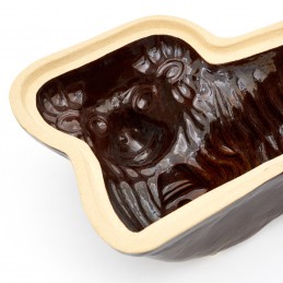 beránek dvoudílný střední - kameninová forma na beránka