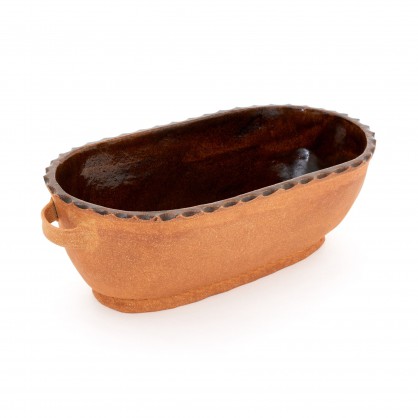 oválná forma na chleba velká - kameninová forma na chleba (ruční výroba)