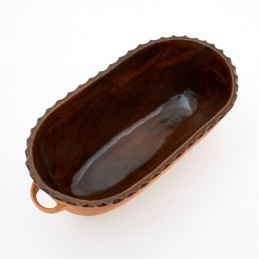 oválná forma na chleba velká - kameninová forma na chleba (ruční výroba)