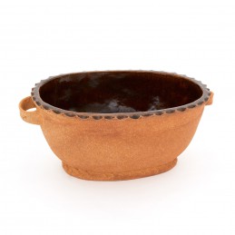 oválná forma na chleba - kameninová forma na chleba (ruční výroba)