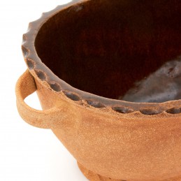 oválná forma na chleba - kameninová forma na chleba (ruční výroba)