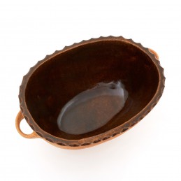 oválná forma na chleba - kameninová forma na chleba (ruční výroba)