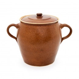 sádlák 3,5L - kameninový hrnec na sádlo (ruční výroba)