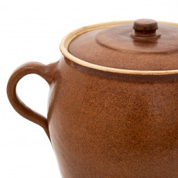 sádlák 3,5L - kameninový hrnec na sádlo (ruční výroba)