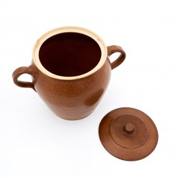 sádlák 3,5L - kameninový hrnec na sádlo (ruční výroba)