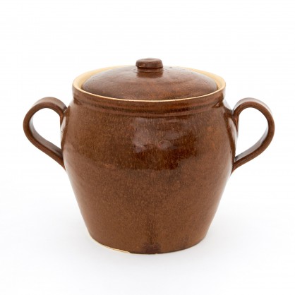 sádlák 2L - kameninový hrnec na sádlo (ruční výroba)