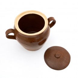 sádlák 2L - kameninový hrnec na sádlo (ruční výroba)