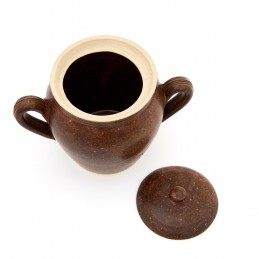 sádlák 0,5L - kameninový hrnec na sádlo (ruční výroba)