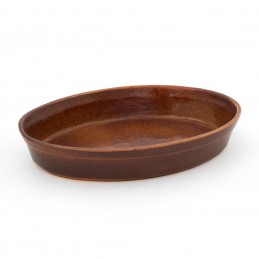 oválná zapékací mísa 27cm - kameninová mísa na zapékání (ruční výroba)