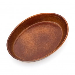 oválná zapékací mísa 31cm - kameninová mísa na zapékání (ruční výroba)