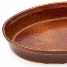 oválná zapékací mísa 36cm - kameninová mísa na zapékání (ruční výroba)