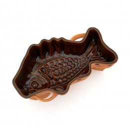ryba (kapr) - kameninová forma na rybu (ruční výroba)