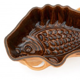 ryba (kapr) - kameninová forma na rybu (ruční výroba)