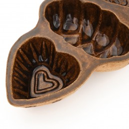 belešník 4 formičky - kameninová forma na beleše (ruční výrova)