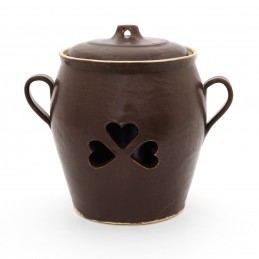 hrnec skladovací univerzální 6L - kameninový hrnec na uskladnění (ruční výroba)