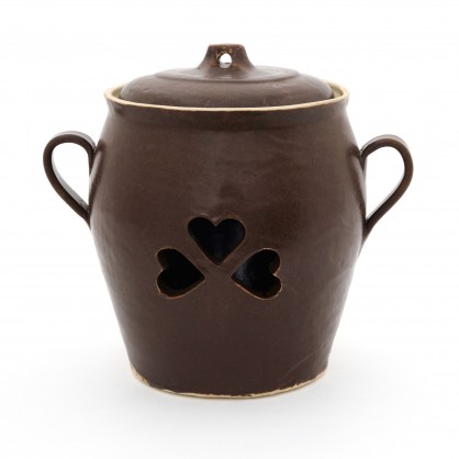 hrnec skladovací univerzální 6L - kameninový hrnec na uskladnění (ruční výroba)